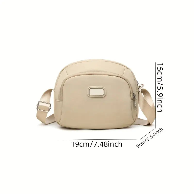 Large Capacity Nylon Crossbody Bag