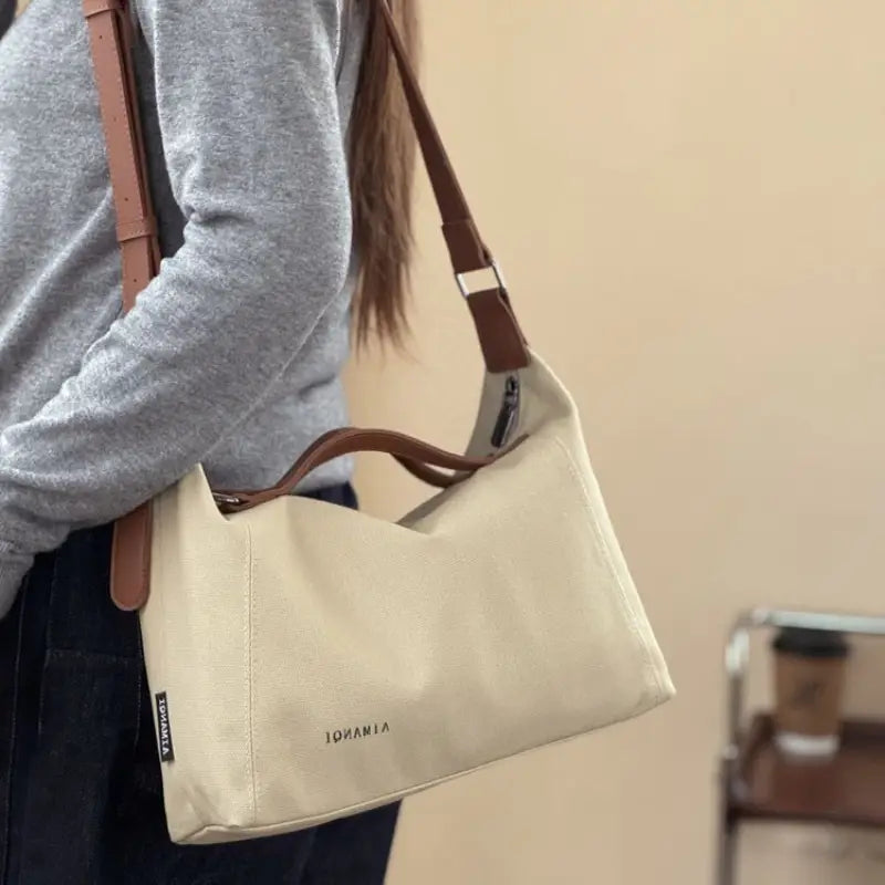 Tote Literary Casual Crossbody Bag