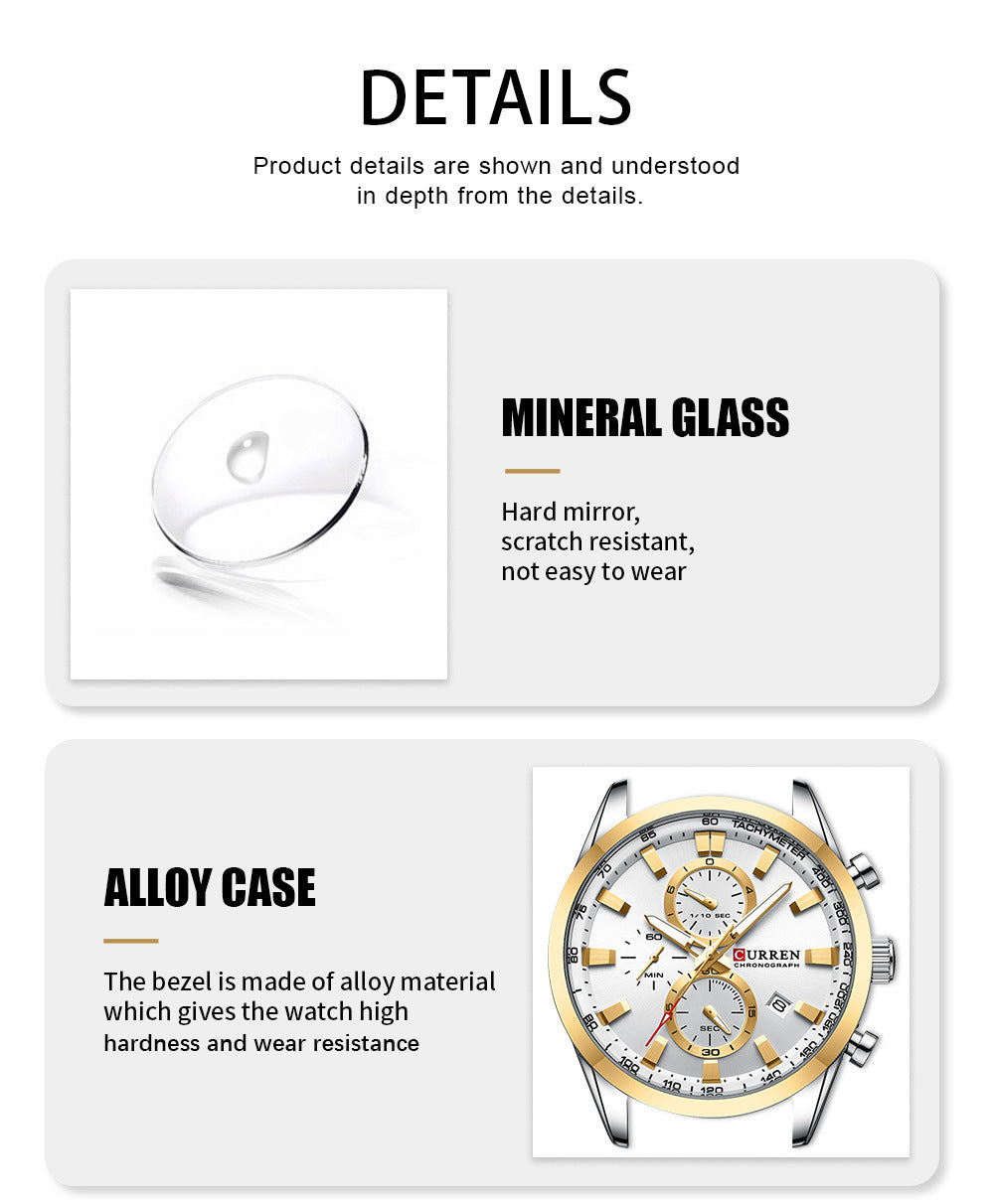 Luxury watch for Men with Premium Box