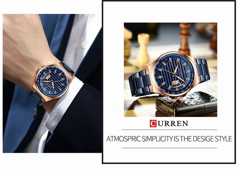 CURREN Men Watch 8375