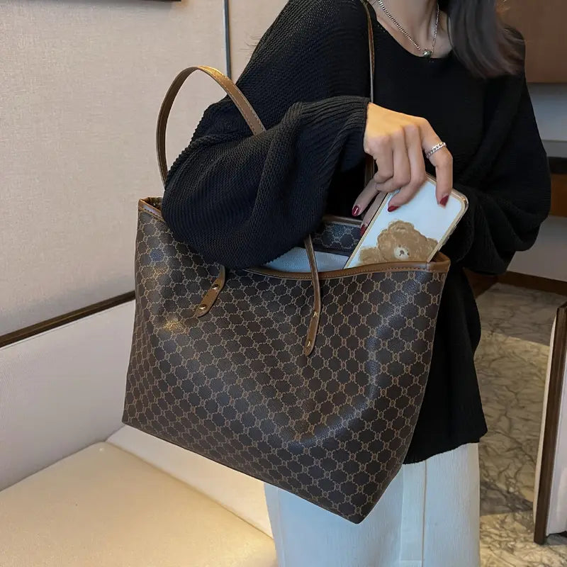 Women's Vintage Pattern Tote Bag