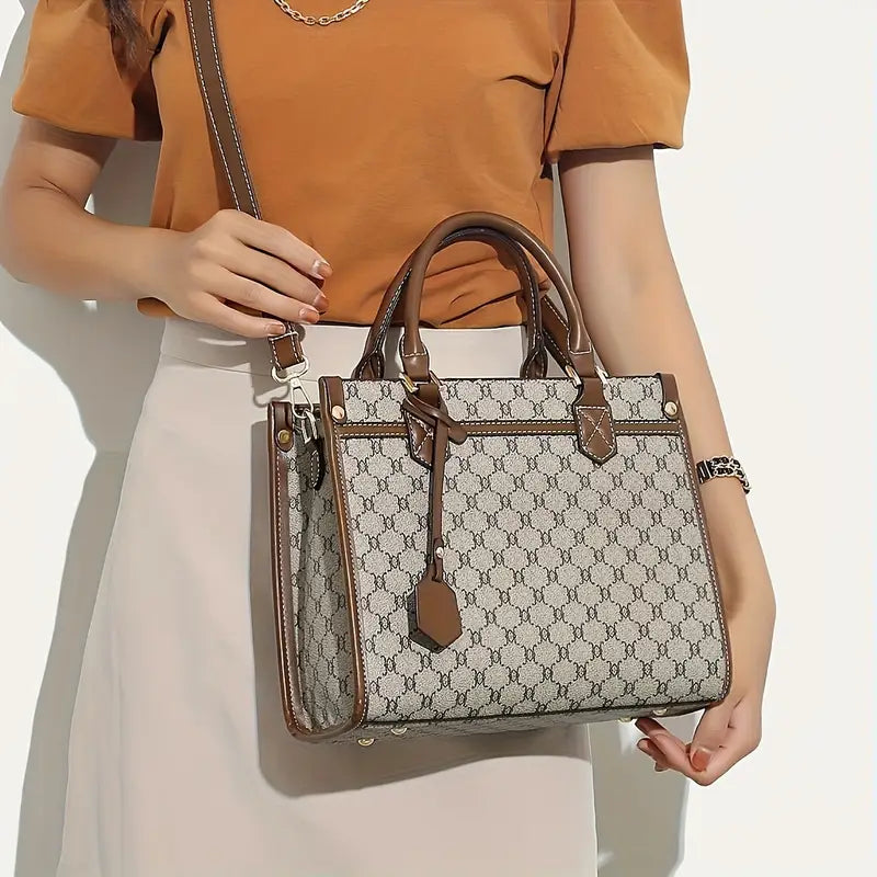 Large Tote Bag, Handbag,& Wallet Set