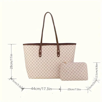 Women's Vintage Pattern Tote Bag