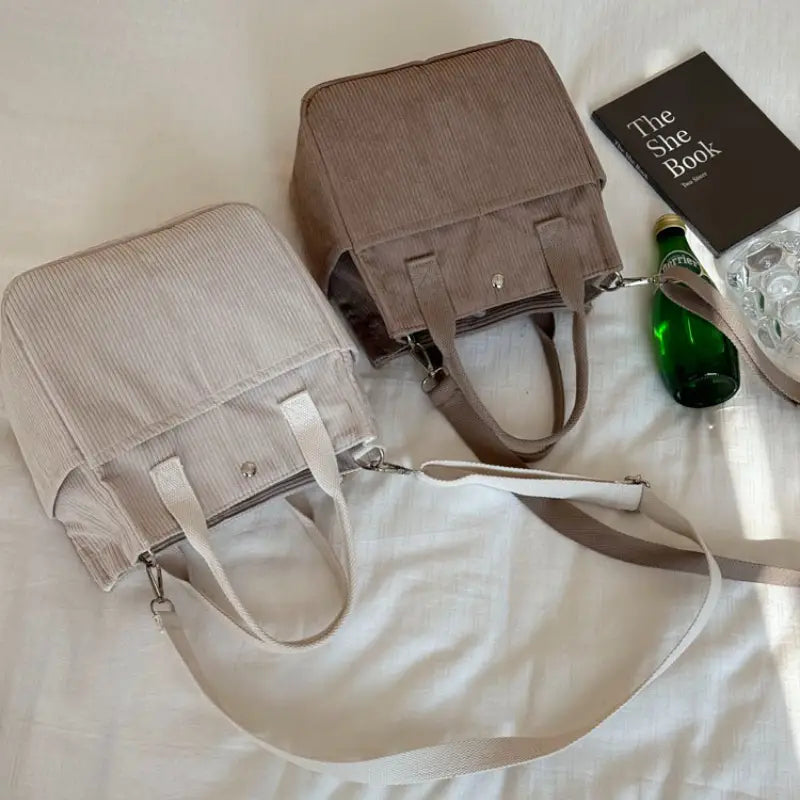Minimalist Multi-Pocket Tote Bag