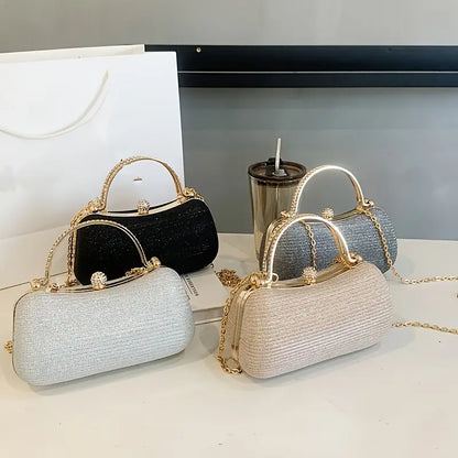 sparkling rhinestone Women's bag,