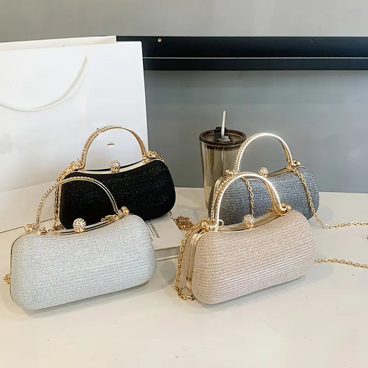 sparkling rhinestone Women's bag,