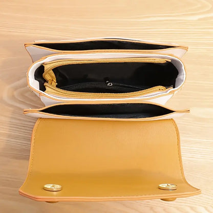 Fashionable Yellow Crossbody Bag