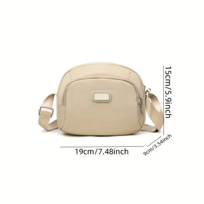 Large Capacity Nylon Crossbody Bag