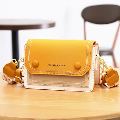 Fashionable Yellow Crossbody Bag
