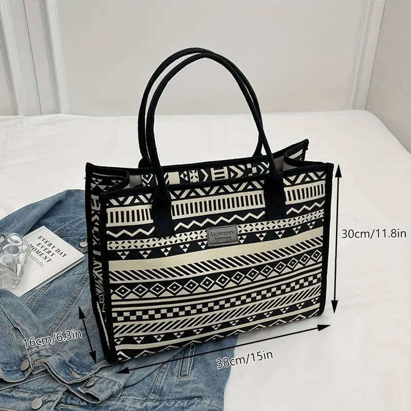 Vintage Bohemian Style Tote Bag