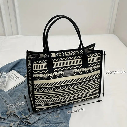 Vintage Bohemian Style Tote Bag