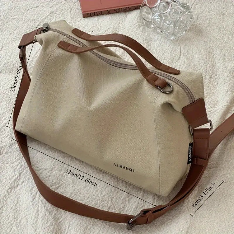 Tote Literary Casual Crossbody Bag