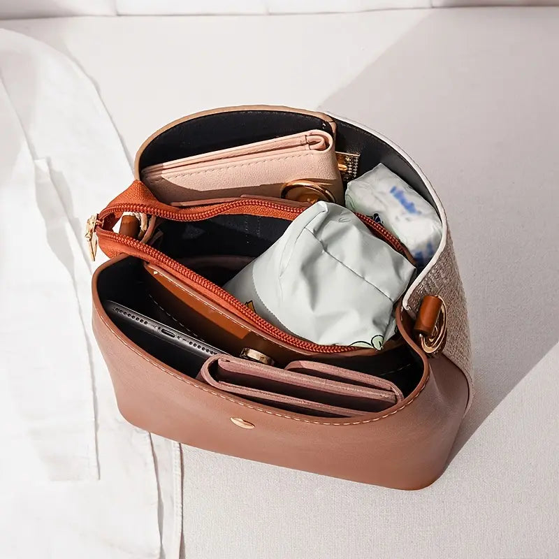Synthetic Leather Crossbody