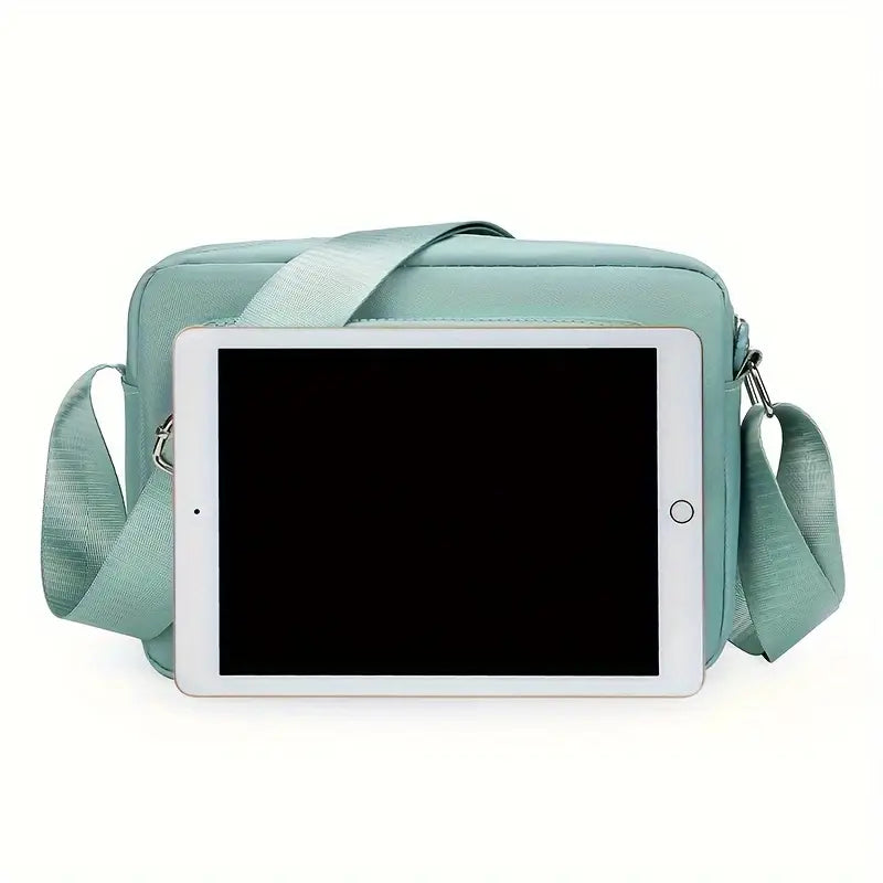 Chic Lightweight Nylon Crossbody Bag