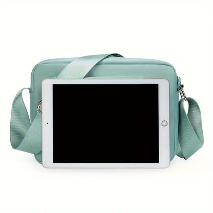 Chic Lightweight Nylon Crossbody Bag