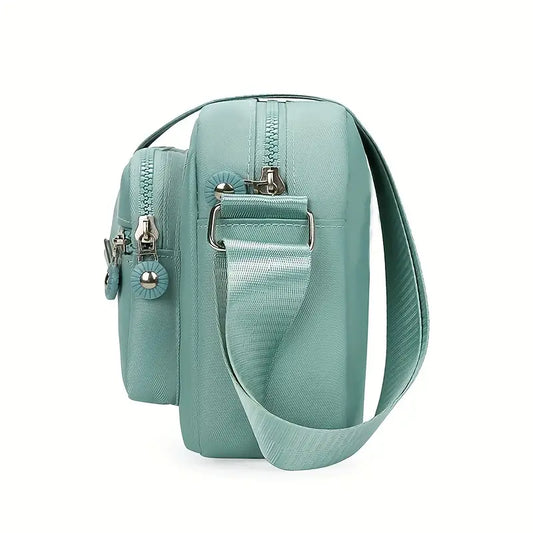 Chic Lightweight Nylon Crossbody Bag