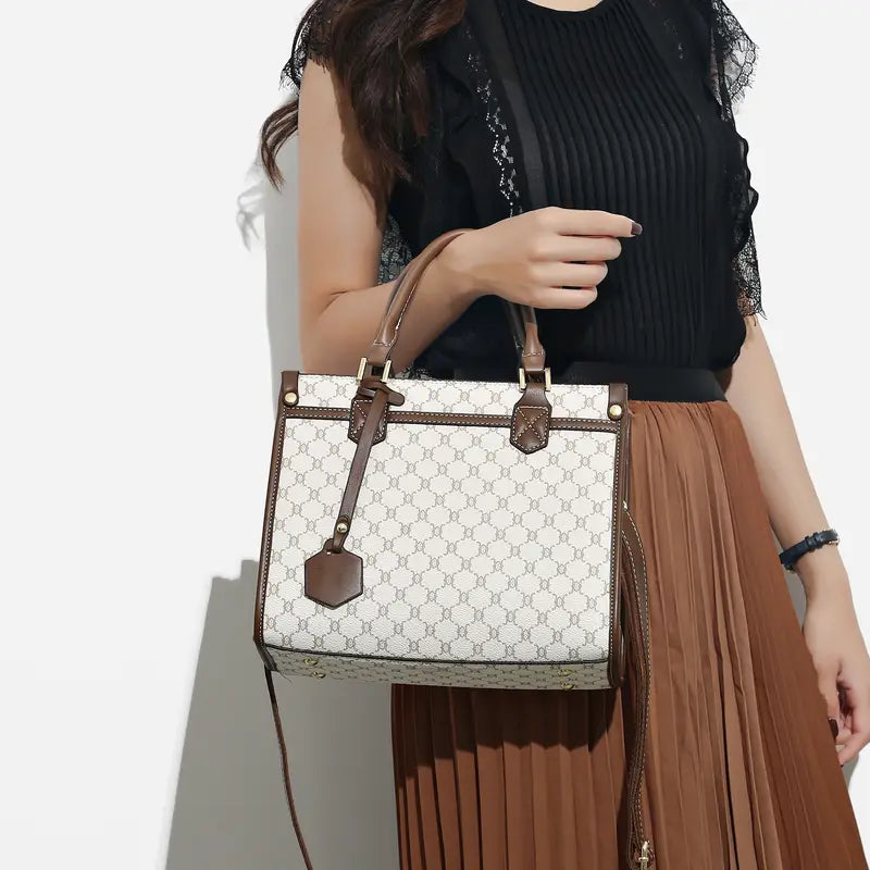 Large Tote Bag, Handbag,& Wallet Set