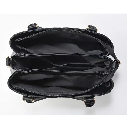Stylish Two-Tone Tote Bag