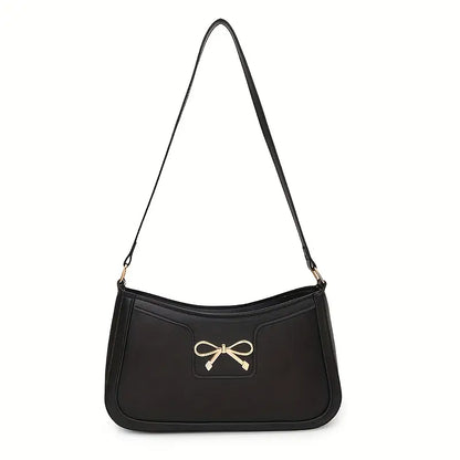 Shoulder Bag with Bow Element Handbag