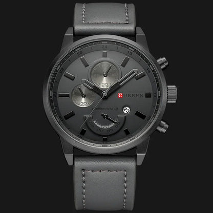 CURREN Men's Watches Leather-8217