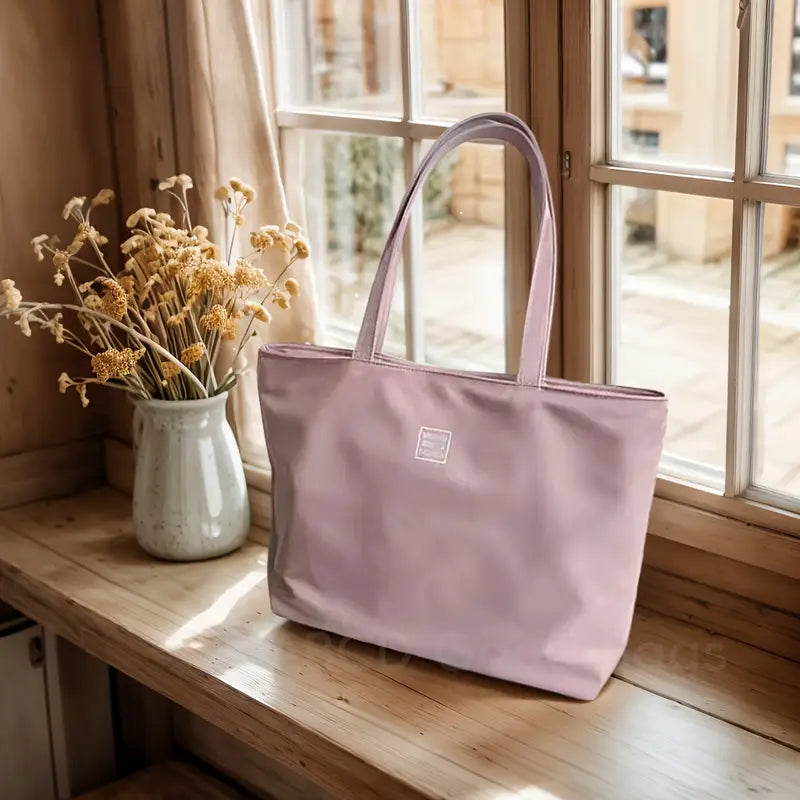 Large Capacity Nylon  Bag Colorful Accents
