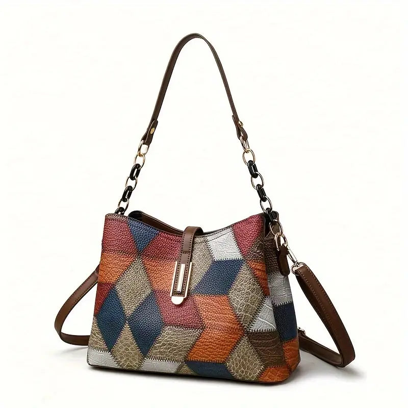 Rhombus Geometric Crossbody Bag