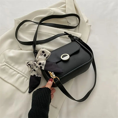 Synthetic Leather Shoulder Bag